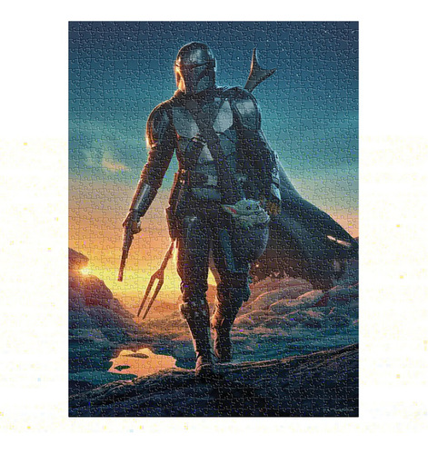 Rompecabezas The Mandalorian 1000 Pzs Star Wars Disney