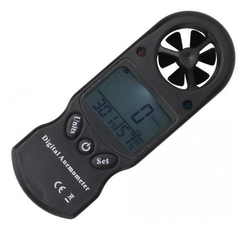 Aa 3-em-1 Mini Handheld Digital Medidor De Velocidade Do