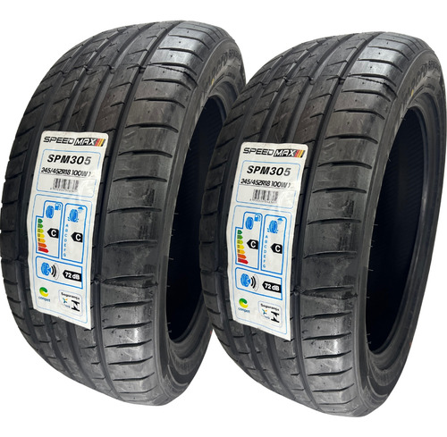Kit 02 Pneus 245/45r18 100w Spm305 Speedmax Aro 18 + Brinde
