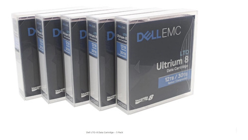 Lto Ultrium 8 Dell 12tb/30tb H4m3k