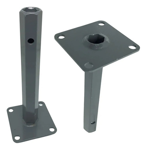 Par De Suporte P/ Roda Tratorito Original Branco Bttg 6.5