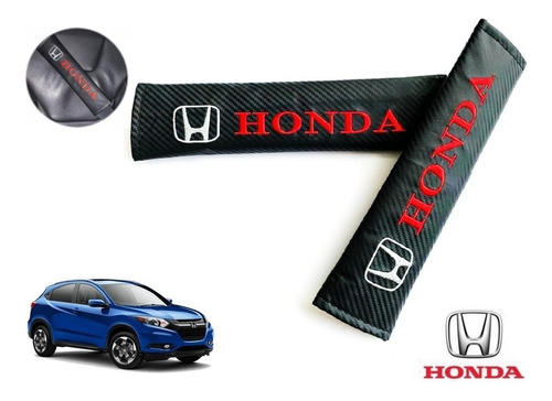 Par Almohadillas Cubre Cinturon Honda Hr-v 2016