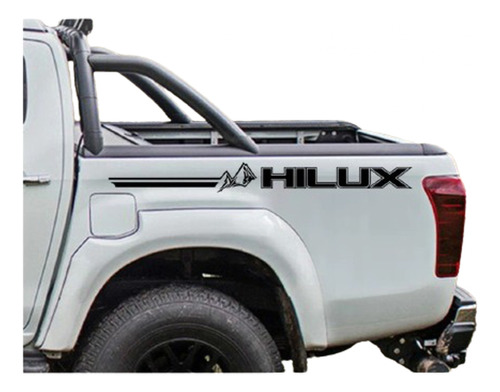 Sticker Calcas Franjas Montaña P/ Batea Compatible Con Hilux