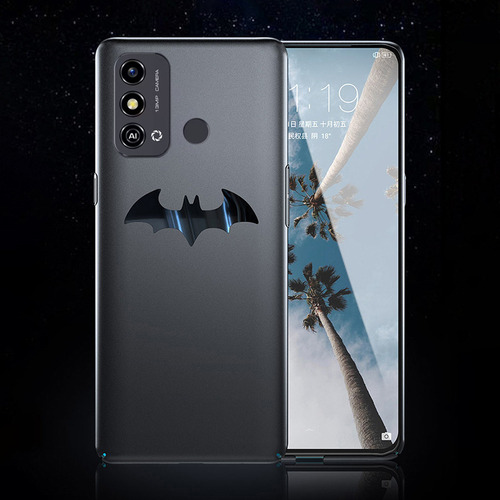 Capa Para Zte Blade A53 Mate Tener Metal Logo Oa