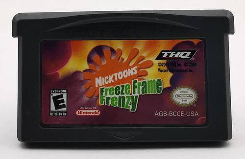 Nicktoons Freeze Frame Frenzy Gba Original * R G Gallery