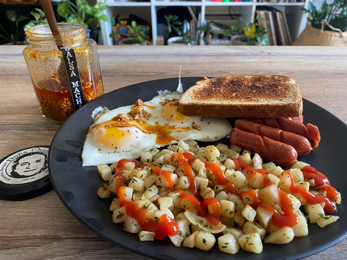 Salsa Macha Con Aceite De Oliva Extra Virge 250g Para Pizza