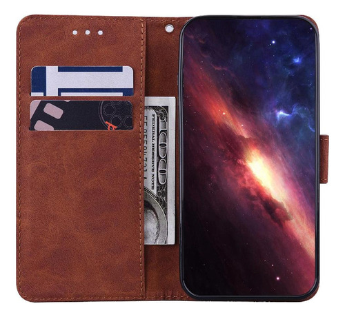 Funda Abatible Tipo Cartera De Pu C/soporte Para Honor X7b