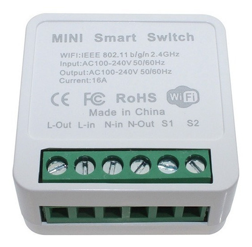 Mini Interruptor Circuito Inteligente Wifi