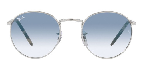 Lentes De Sol New Round Azul Degradé Ray-ban Rb36370033f