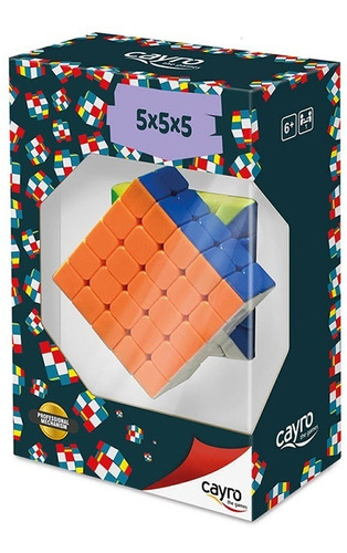 Cubo 5x5 Clásico- Cayro Color de la estructura Multicolor