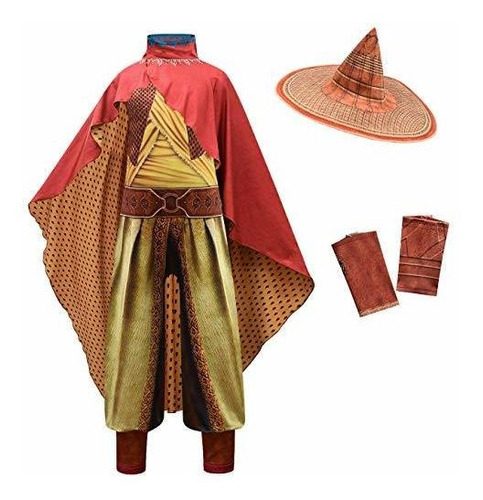 Girls Raya Cosplay Costume Dragon Princess Warrior Suits Jum