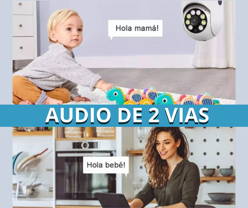 Cámara Foco Bombilla Wifi Compatible iPhone Android