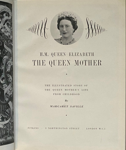 H.m. Queen Elizabeth The Queen Mother / Margaret Saville  C3