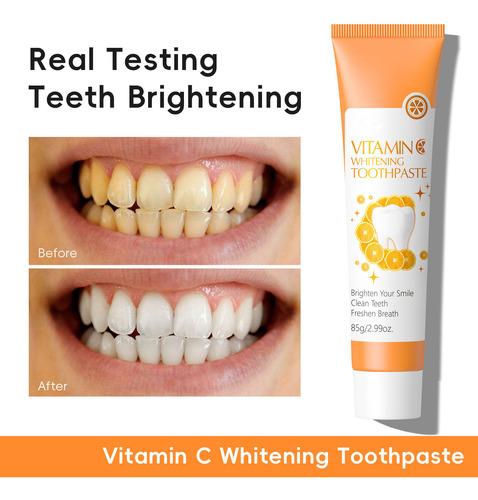 Pasta De Dientes Con Vitamina C K Fresh Breath Elimina Las M