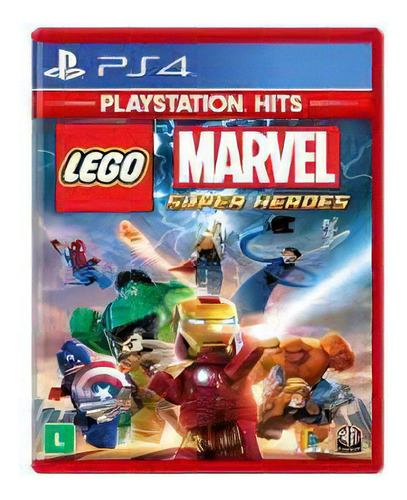 Lego Marvel  Super Heroes Ps4 Midia Fisica