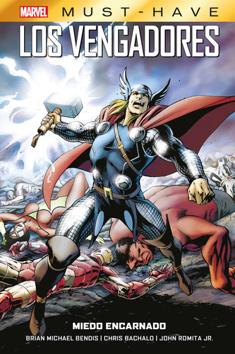 Mst132 Vengadores 3 Miedo Encarnado: Miedo Encarnado, De Gabriele Dell'otto. Marvel Must-have, Vol. 1. Editorial Panini Comics, Tapa Dura En Español