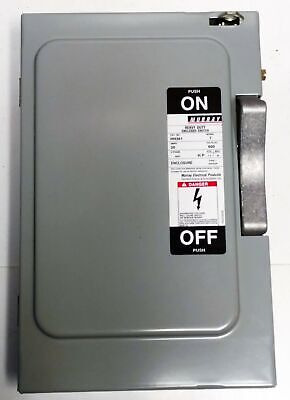 Murray Hh361 Safety Disconnect Switch Enclosure Yyq