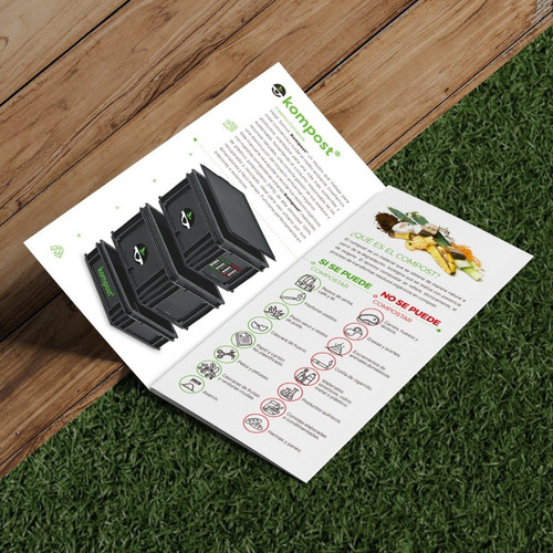 Compostera Urbana Balcón Lombrices Compost 40 L 2 Lixi K C