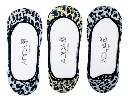 Paquete Docena 12 Protectopie Dama Animal Print, Leopardo