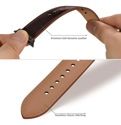 Correa De Cuero Para Amazfit 20mm