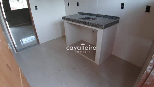 Casa Com 2 Dormitórios À Venda, 56 M² Por R$ 210.000,00 - Bambuí - Maricá/rj - Ca4122