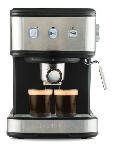 Imagen 1 de 6 de Cafetera Expreso 2en1 Smartlife 8501 Cáps Molido Ofic Cuotas