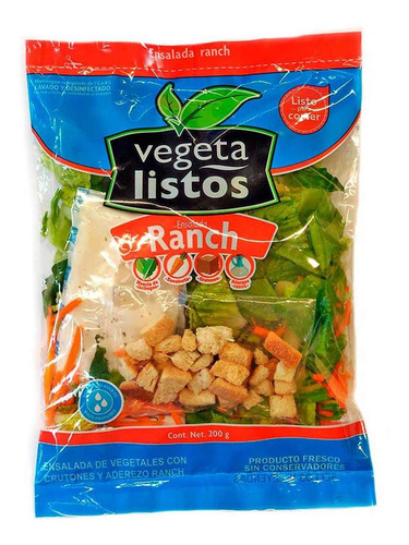 Ensalada Ranch Vegetalistos Bolsa 200g