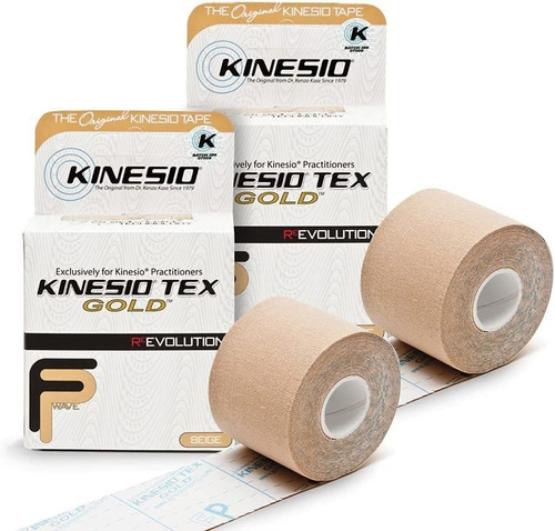 Kinesio Taping - Cinta Elástica Terapéutica Atlética Tex Gol