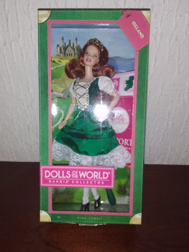 Barbie Dolls Of The World Ireland- Muñecas Del Mundo Irlanda