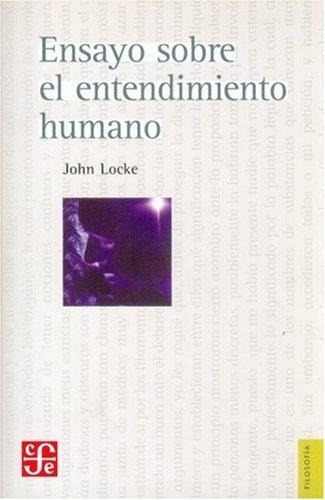 Libro Ensayo Sobre El Entendimiento Humano - Locke, John