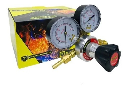 Imagem 1 de 4 de Regulador De Pressao Acetileno Vf-2 V-force