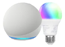 Comprar Alexa Echo Dot 5ta Generacion + Bombillo Multicolor Wifi