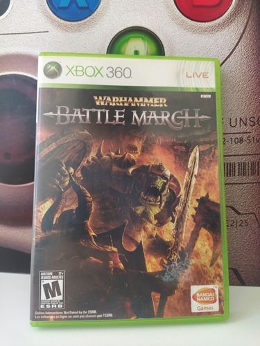Warhammer Battle March Xbox 360 Original Físico