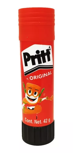 Lápiz Adhesivo Pritt Barra Grande 42 Gramos Paquete 5 Pzs