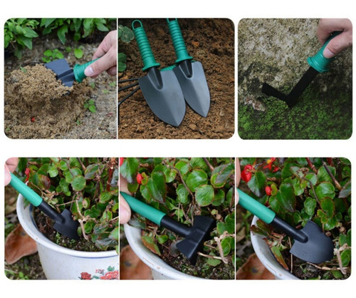 Imagen 3 de 8 de Kit De Jardinería 10 Pzs + Estuche P/ Indoor Outdoor Jardín