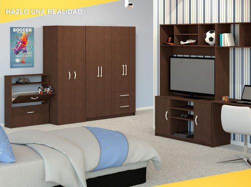 Imagen 6 de 6 de Clóset 2 Puertas Casa Lista® Sueños