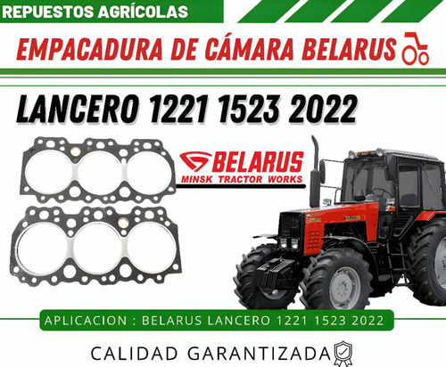 Empacadura De Cámara Tractor Belarus 1221 1523 2022