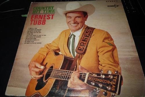 Jch- Ernest Tubb Country Hit Time Lp Usa