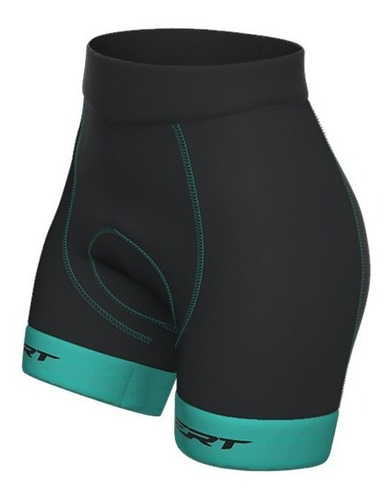 Imagem 2 de 4 de Bermuda Ciclismo Fem Forro Gel Ert Tiffany