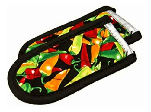 Lodge 2hhmc2 Hot Handle Holders/mitts, Multi-color Peppers,