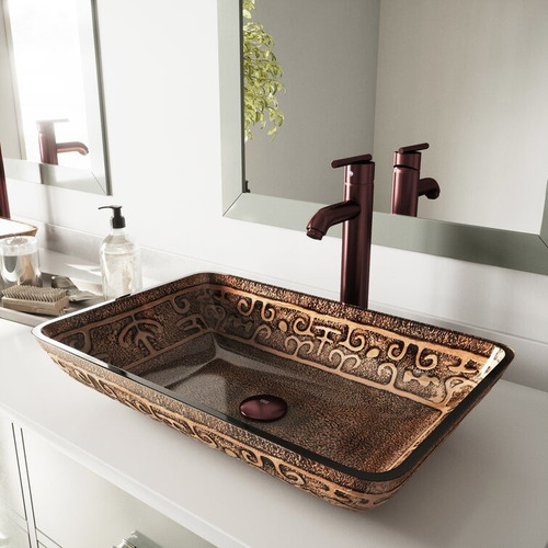 Lavabo De Baño Moderno, Con Grifo Incluido, Vigo