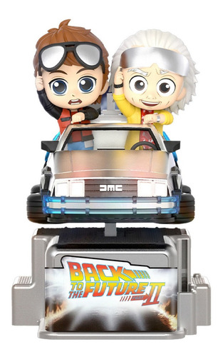 Marty Mcfly & Doc Brown Cosrider Back To Future Ii Hot Toys