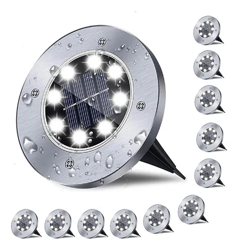 comprar Luces Solares De Suelo, Luces Solares Impermeables Para Jard