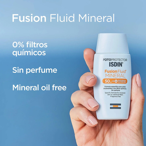 Isdin Fotoprotector Fusion Fluid Mineral 50+ X 50ml