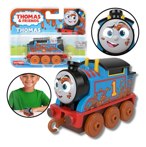 Thomas E Seus Amigo Veículo Mini Trenzinho Empurrar Mattel