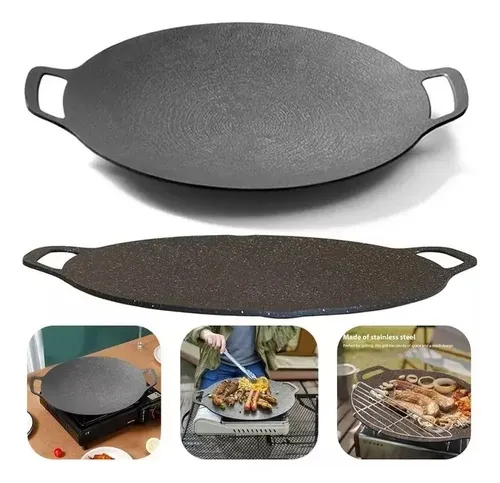 Plancha Budare Antiadherente De Hierro 34 Cm Honhey