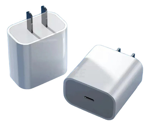 Cubo Cargador Para Apple Iphone 12 13 14 15 16 35w Blanco Original Sellado