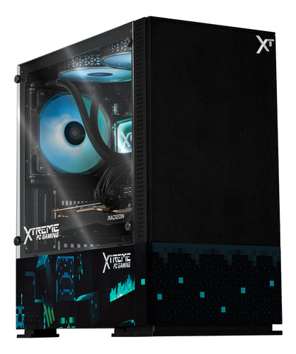 Xtreme Pc Gaming Amd Radeon Rx 7600 Ryzen 7 5700g 32gb Ssd 1tb Sistema Liquido Wifi Minecraft Warden