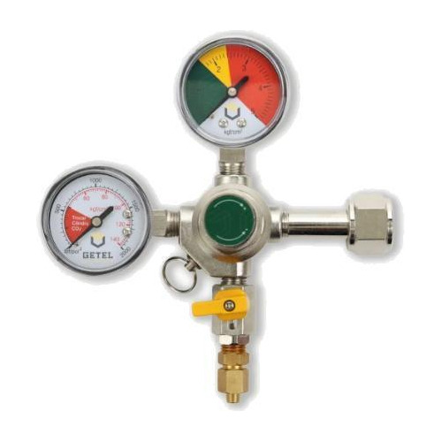 Regulador De Pressão Co2 ( Manômetro) - 1 Via Para Chope