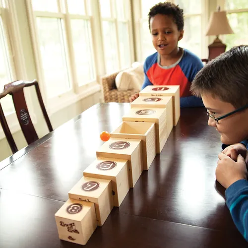 Box N Balls Juego De Creatividad, Coordinacion Fatbrain Toys